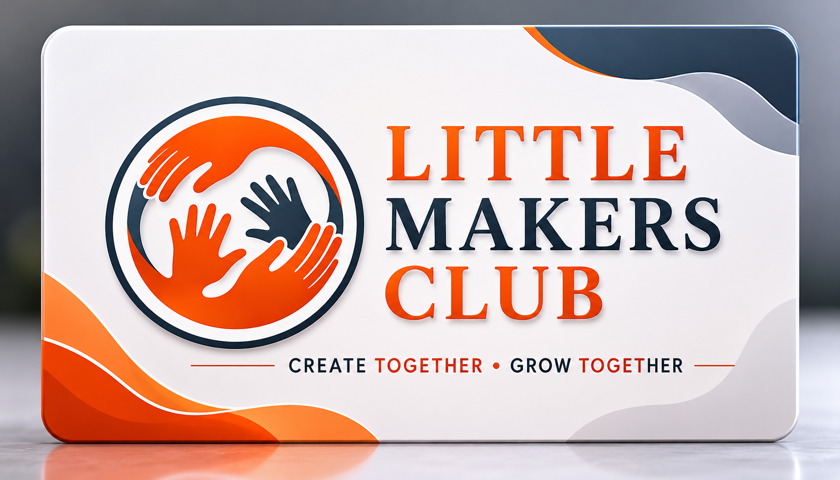 Little Makers Club branded flat